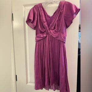 Anthropologie Rich Purple Fabric